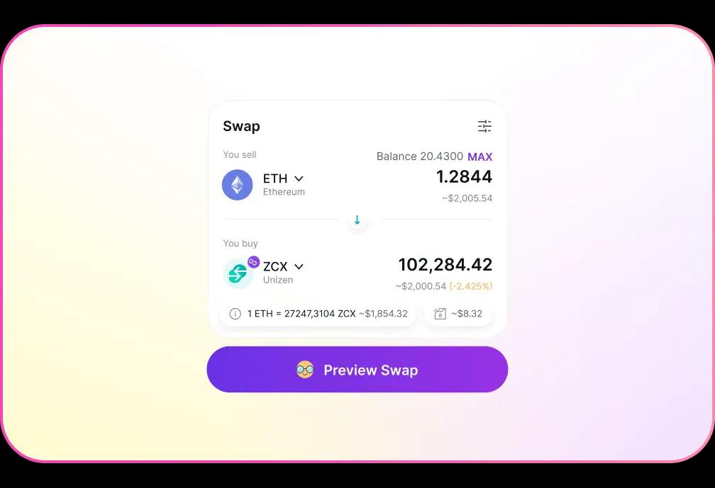 Empowering Web3 Builders with Unbeatable Token Swaps - Unizen.